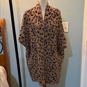 Leopard Print Women's Shrug